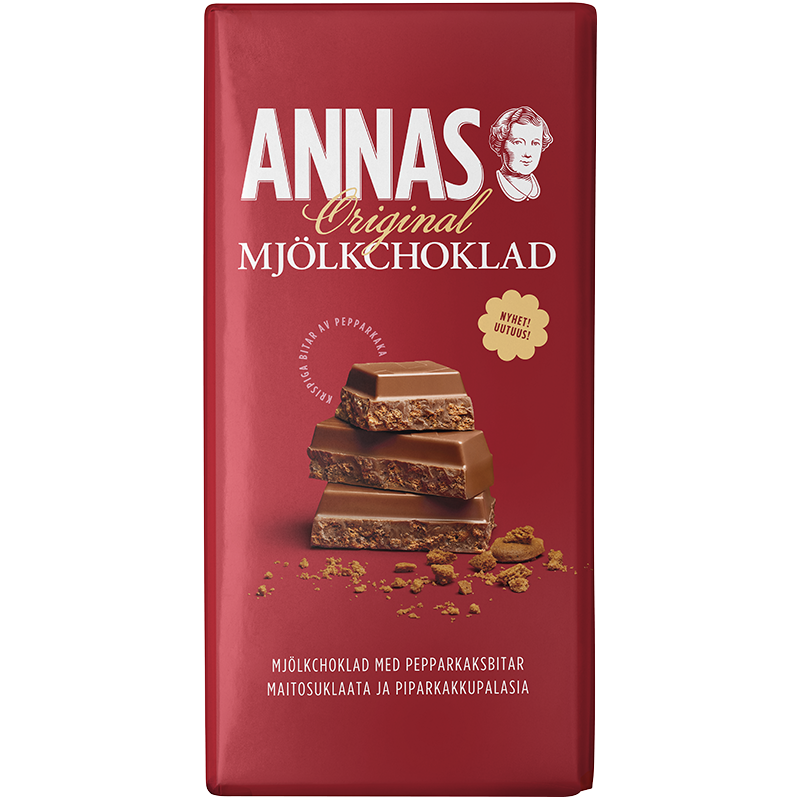 Annas Original Mjölkchoklad Annas Pepparkakor